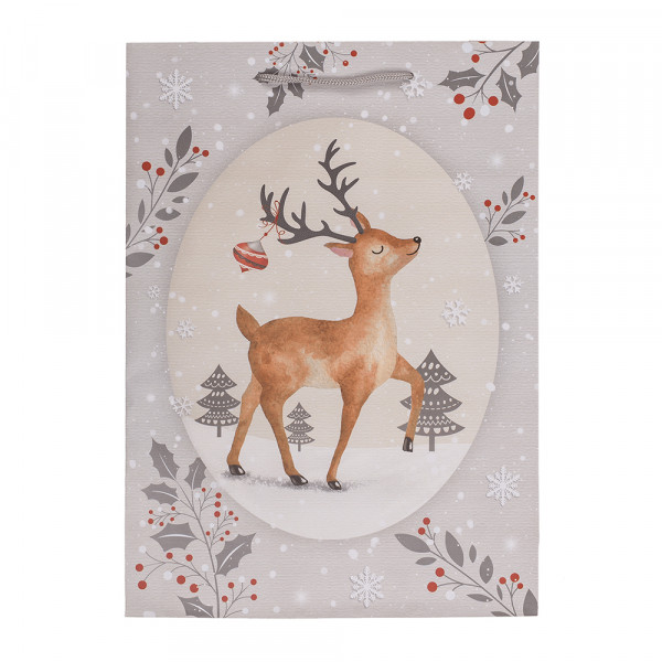 Papier-Geschenktüte „Weihnachten“ (25x9x34,5cm) Papier-Geschenktüte „Weihnachten“ (25x9x34,5cm)