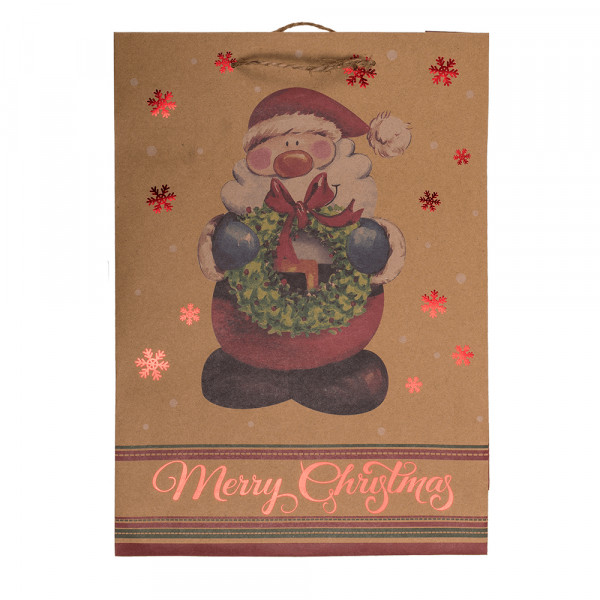 Papier-Geschenktüte „Weihnachten“ (25x9x34,5cm) Papier-Geschenktüte „Weihnachten“ (25x9x34,5cm)