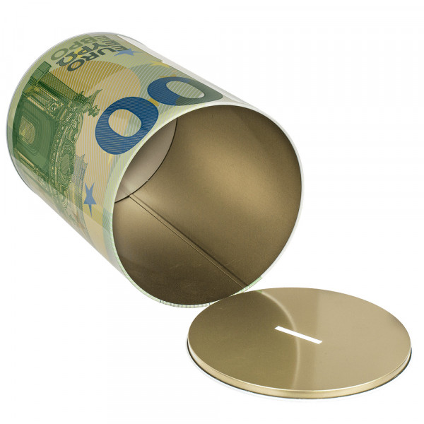 Riesiges Metallsparschwein „Euro“ (21cm) Riesiges Metallsparschwein „Euro“ (21cm)