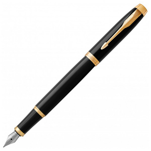 PARKER Füllfederhalter „IM Core Black GT“ (mit der Option, gegen Aufpreis zu gravieren) PARKER Füllfederhalter „IM Core Black GT“ (mit der Option, gegen Aufpreis zu gravieren)