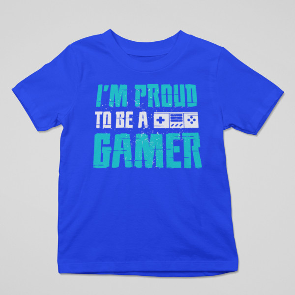 Kinder-T-shirt "I'm proud to be a gamer" Kinder-T-shirt "I'm proud to be a gamer"