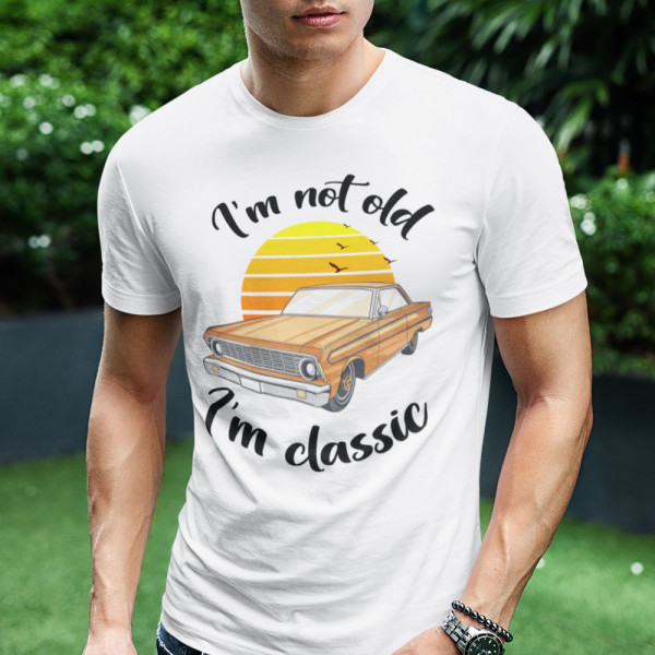 T-shirts "I'm not old"