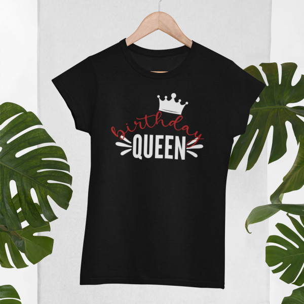 Damen-T-shirt "Birthday queen"