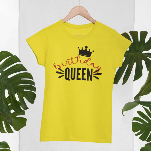 Damen-T-shirt "Birthday queen"