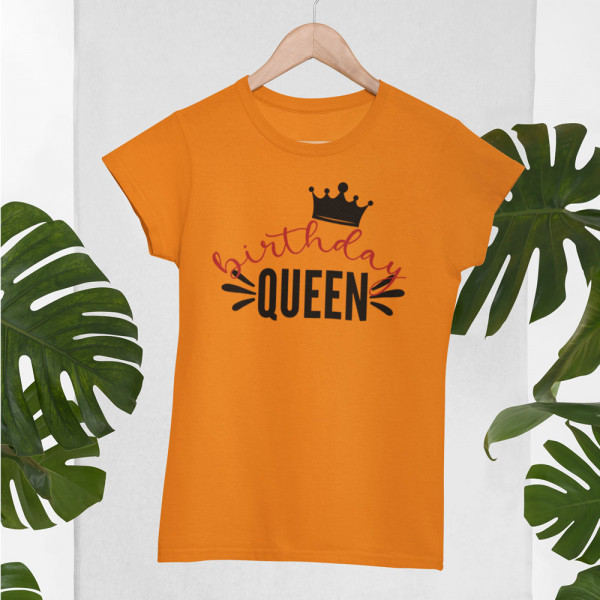 Damen-T-shirt "Birthday queen"
