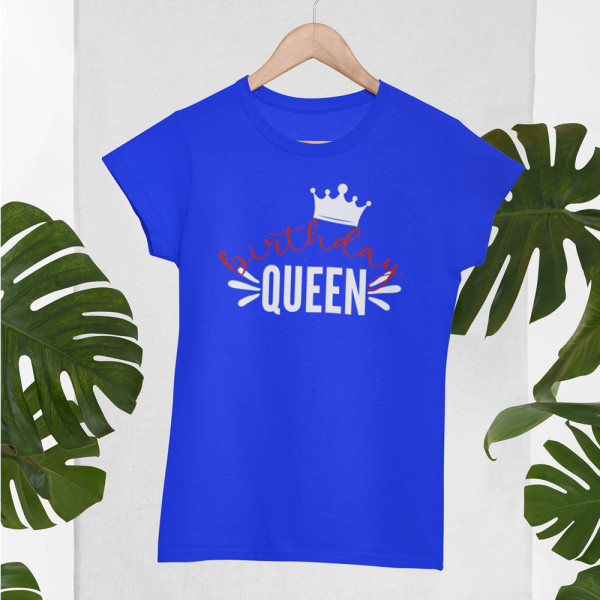 Damen-T-shirt "Birthday queen"