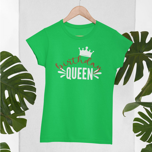Damen-T-shirt "Birthday queen"