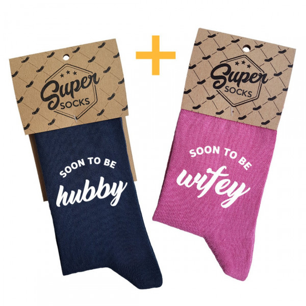 Socken-Set für Paare "Soon to be" Socken-Set für Paare "Soon to be"