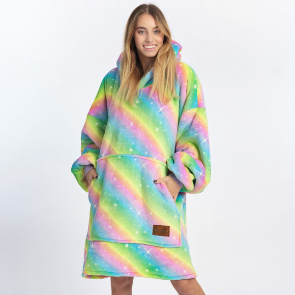 BARAMOOR Sweatshirt-Decke „Rainbow“