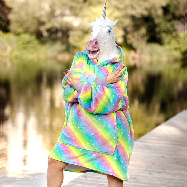 BARAMOOR Sweatshirt-Decke „Rainbow“