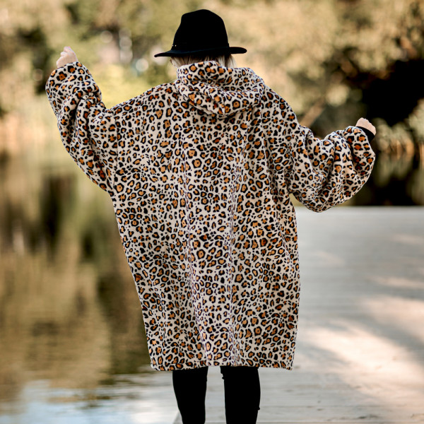 BARAMOOR Sweatshirt-Decke „Leopard“