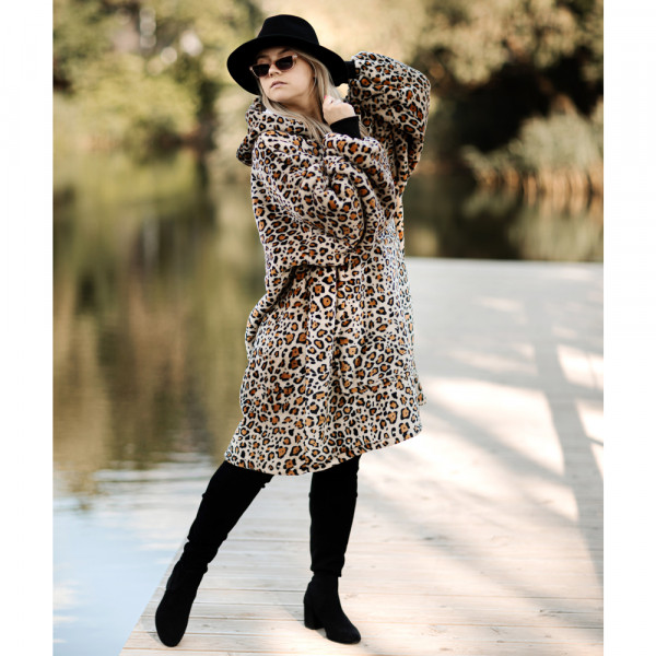 BARAMOOR Sweatshirt-Decke „Leopard“