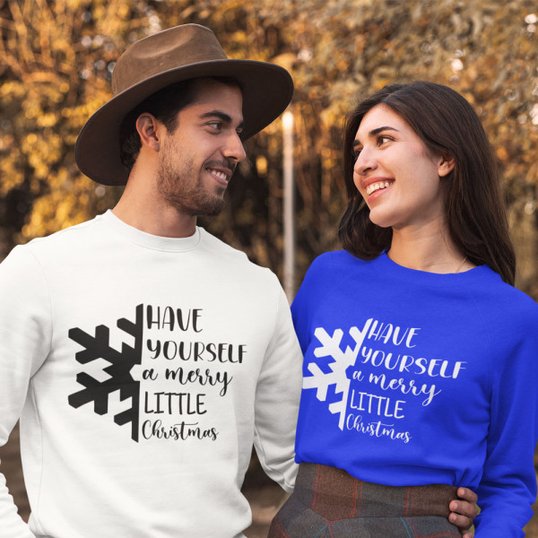 Sweatshirt-Set "Have yourself a merry little Christmas" (ohne Kapuze) Sweatshirt-Set "Have yourself a merry little Christmas" (ohne Kapuze)