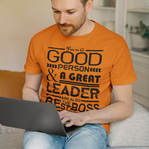 T-shirt "A Great Leader"