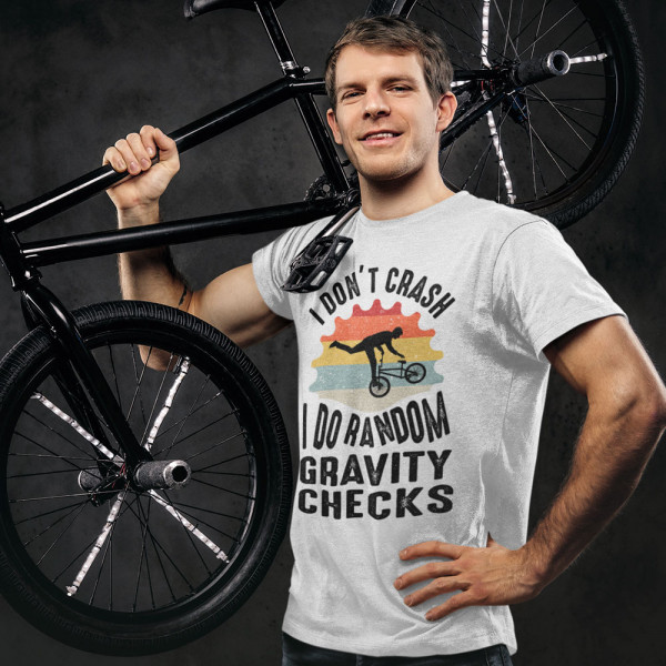 T-shirts "I don't crash"