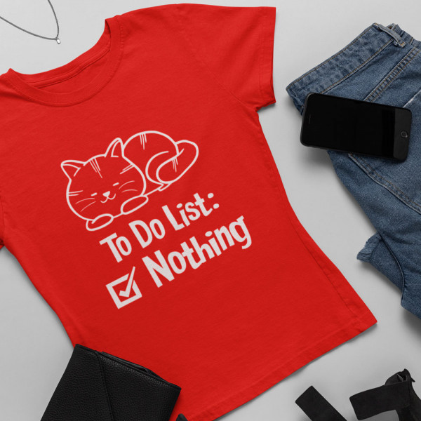 Damen-T-shirt "The list"