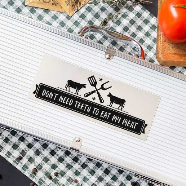 XL BBQ Set „Ich brauche keine Zähne“ XL BBQ Set „Ich brauche keine Zähne“