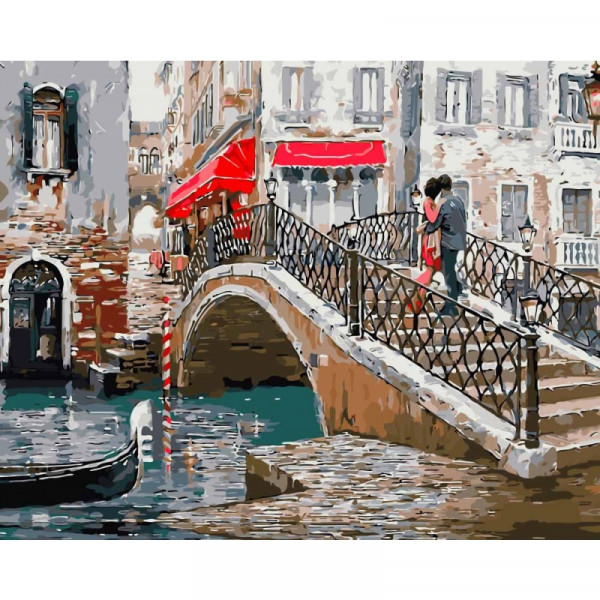Malen nach Zahlen Set „Venedig“ (40x50cm) Malen nach Zahlen Set „Venedig“ (40x50cm)