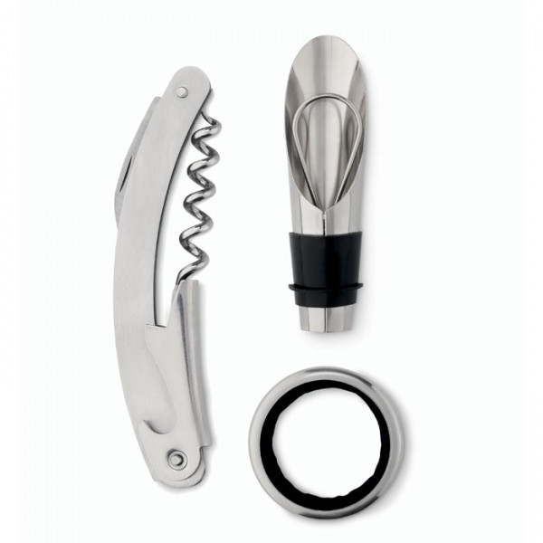 Weinwerkzeug-Set - Flasche (3 Teile) Weinwerkzeug-Set - Flasche (3 Teile)