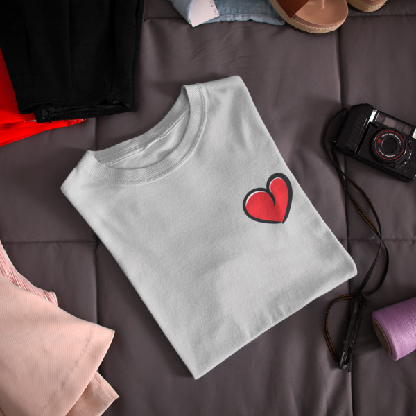 Damen-T-shirt "Kleines Herz" Damen-T-shirt "Kleines Herz"