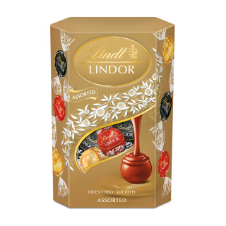 LINDT LINDOR Schokoladentrüffel, sortiert, 200g