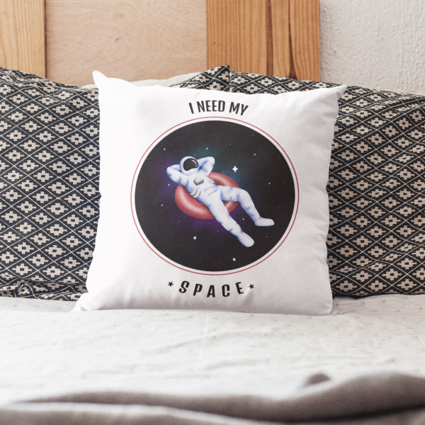 Kopfkissenbezug "I need my space" Kopfkissenbezug "I need my space"