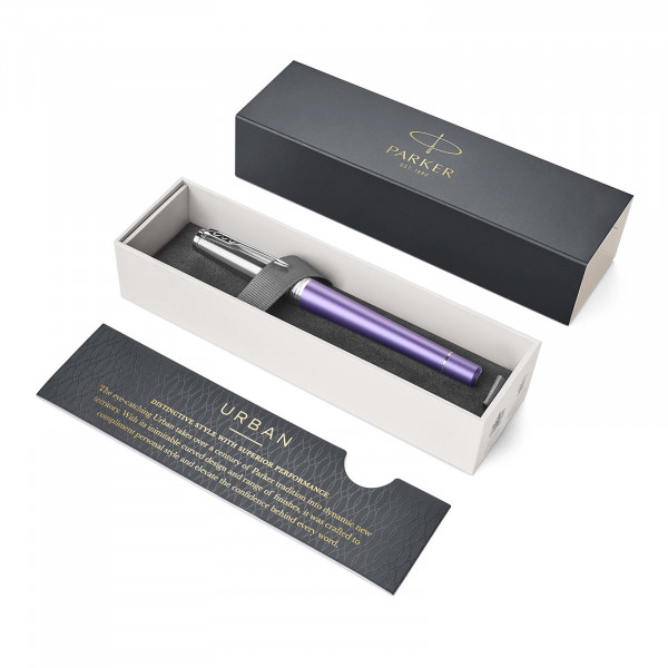 PARKER Füllfederhalter "URBAN PREMIUM Violet" (mit der Option, für einen Aufpreis zu gravieren)