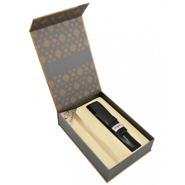 PARKER Kugelschreiber „IM Gun Metal“ mit Etui und Geschenkbox PARKER Kugelschreiber „IM Gun Metal“ mit Etui und Geschenkbox