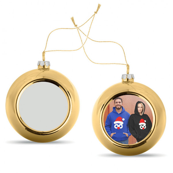 Christbaumschmuck mit Ihrem Wunschfoto