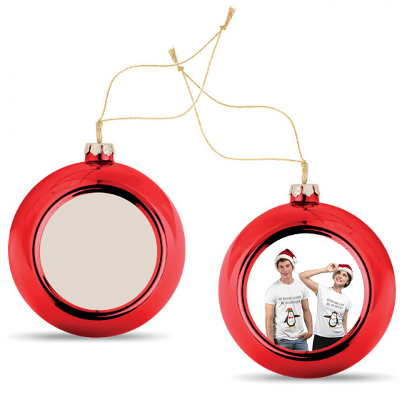 Christbaumschmuck mit Ihrem Wunschfoto