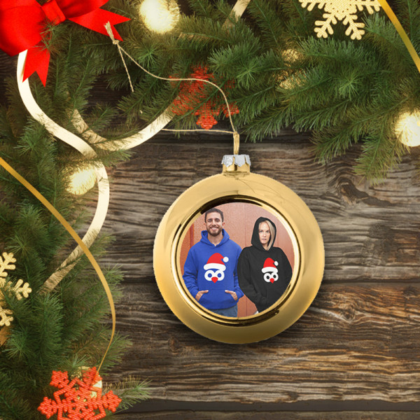 Christbaumschmuck mit Ihrem Wunschfoto