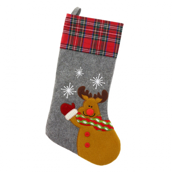 Weihnachtsstrumpf „Rentier“ (51cm) Weihnachtsstrumpf „Rentier“ (51cm)