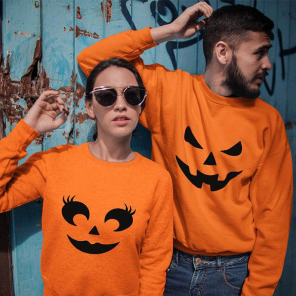 Sweatshirt-Set "Kürbisse" (ohne Kapuze) Sweatshirt-Set "Kürbisse" (ohne Kapuze)