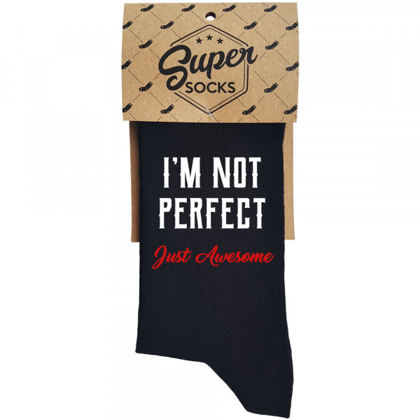 Socken "I'm not perfect" Socken "I'm not perfect"