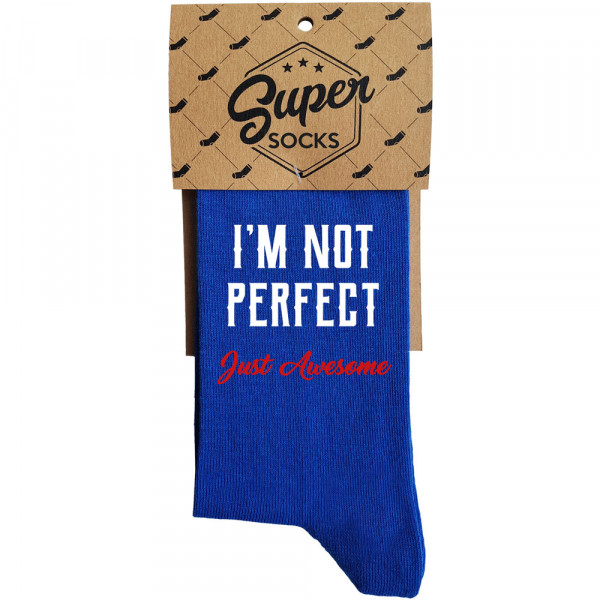 Socken "I'm not perfect" Socken "I'm not perfect"
