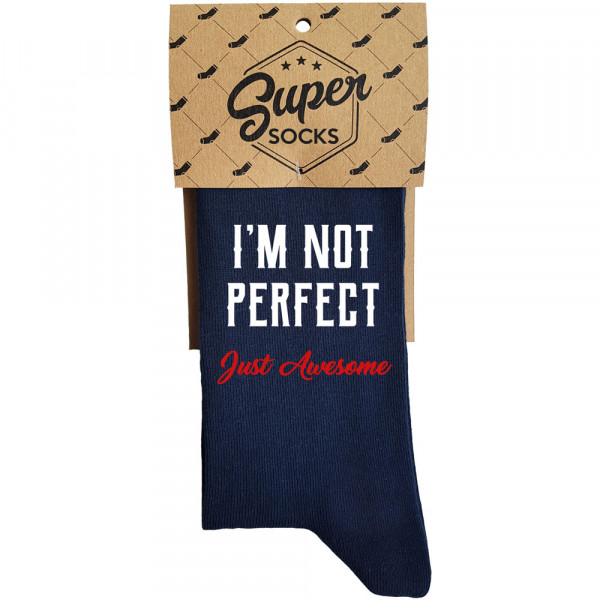 Socken "I'm not perfect" Socken "I'm not perfect"