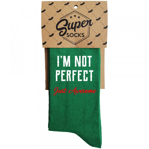 Socken "I'm not perfect" Socken "I'm not perfect"