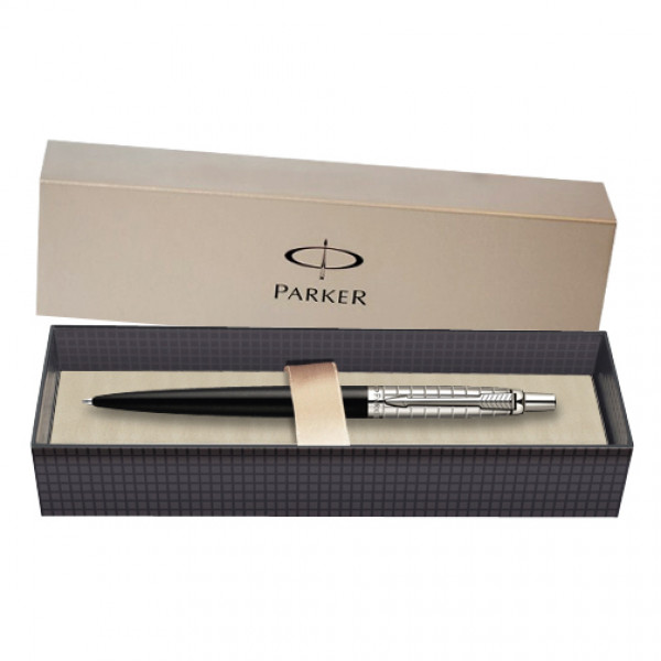 PARKER Kugelschreiber „JOTTER Premium Satin Black“