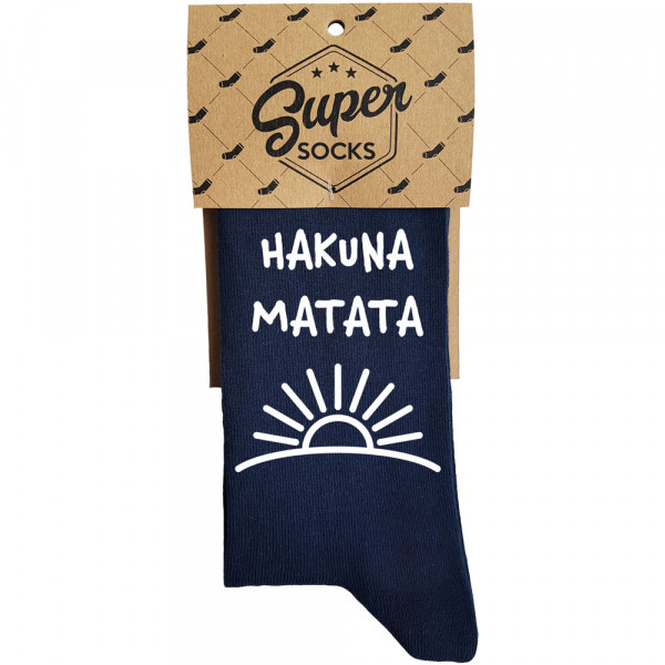 Socken "Hakuna Matata"