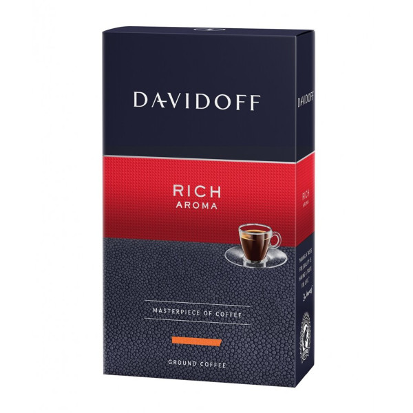 DAVIDOFF RICH AROMA gemahlener Kaffee, 250g
