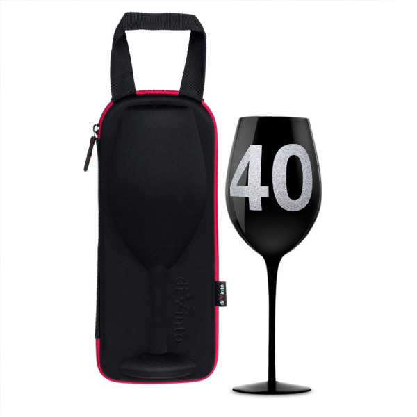 XXL Weinglas mit Nummer 40 (860ml)