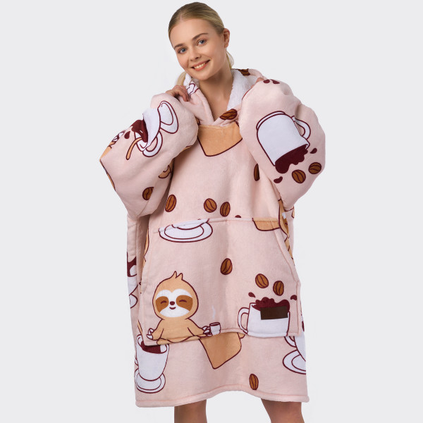 BARAMOOR Sweatshirt-Decke „Morning Coffee“