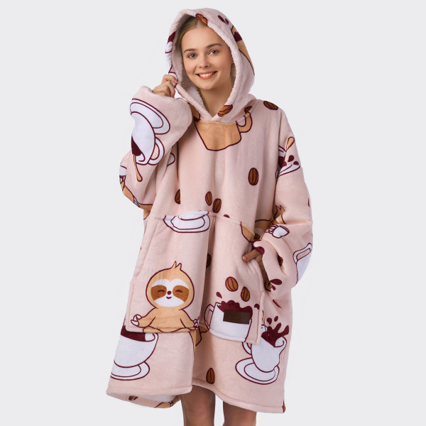 BARAMOOR Sweatshirt-Decke „Morning Coffee“