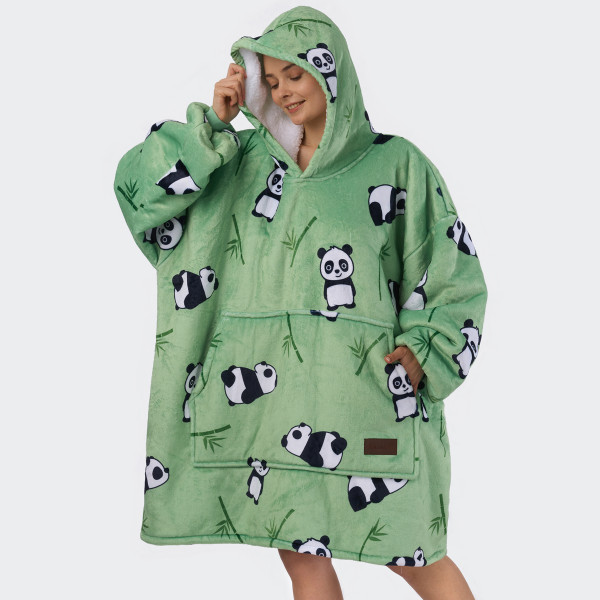 BARAMOOR Sweatshirt-Decke „Panda“ BARAMOOR Sweatshirt-Decke „Panda“