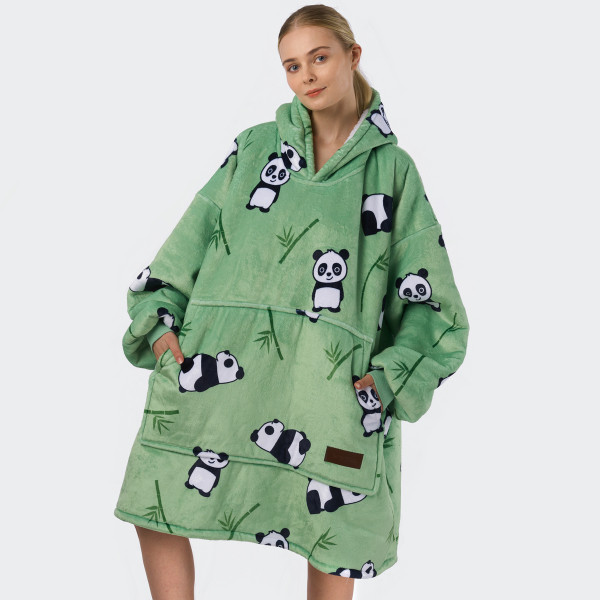 BARAMOOR Sweatshirt-Decke „Panda“ BARAMOOR Sweatshirt-Decke „Panda“