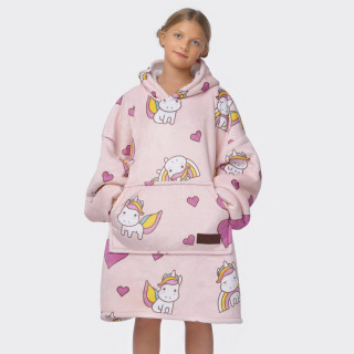 BARAMOOR Sweatshirt für Kinder - Decke „Einhorn“