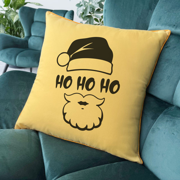 Dekoratives Kopfkissen "Ho-ho-ho" Dekoratives Kopfkissen "Ho-ho-ho"