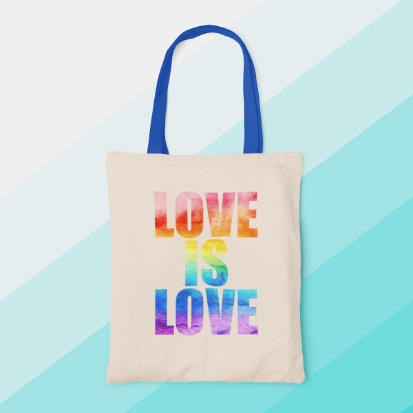 Stofftasche "Love is love" Stofftasche "Love is love"