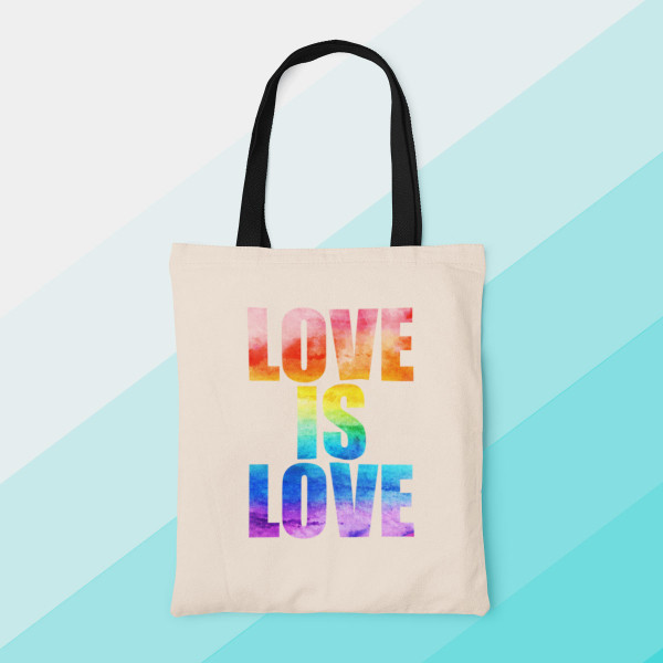 Stofftasche "Love is love" Stofftasche "Love is love"