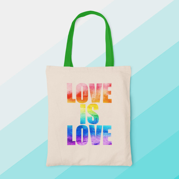 Stofftasche "Love is love" Stofftasche "Love is love"
